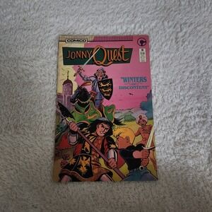 Comico Jonny Quest 10 Winters Of Discontent Comic Book 1986 Vintage
